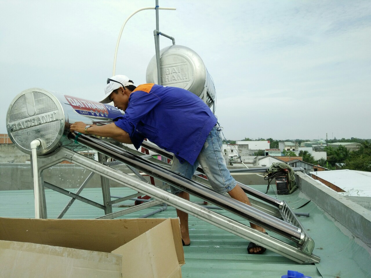 hướng dẫn lắp đặt và sử dụng MÁY NƯỚC NÓNG NĂNG LƯỢNG MẶT TRỜI