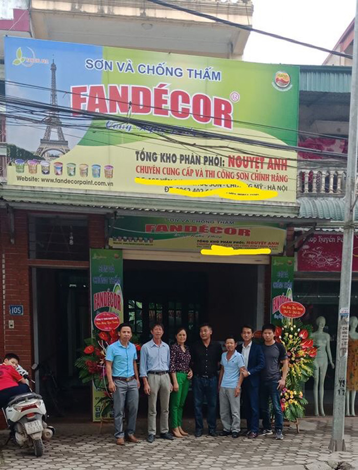 SƠN FADECOR CÔNG NGHỆ PHÁP