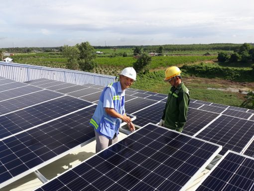 Pin năng lượng mặt trời hòa lưới 3Kw