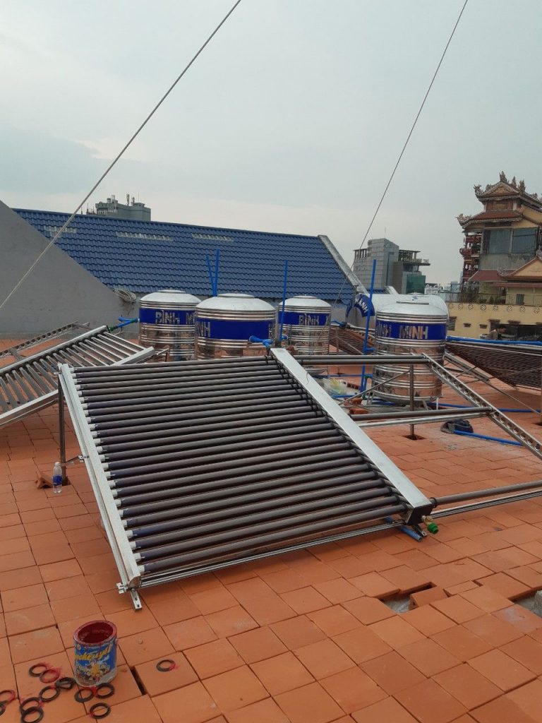 Máy nước nóng năng lượng mặt trời Công nghiệp Bình Minh