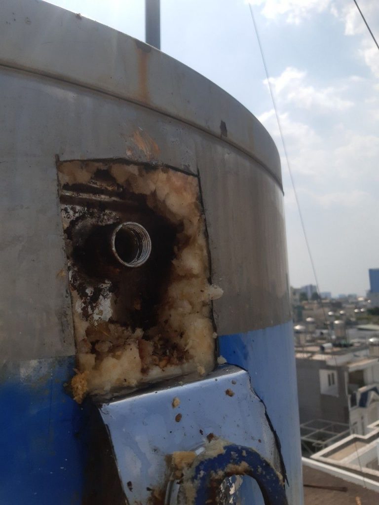 Dịch vụ hàn, sửa bồn nước nóng công nghiệp Dịch vụ hàn, sửa bồn nước nóng công nghiệp