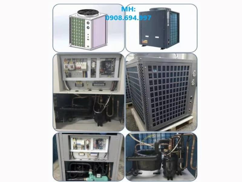 May Nuoc Nong Bom Nhiet Heat Pump 6hp 2